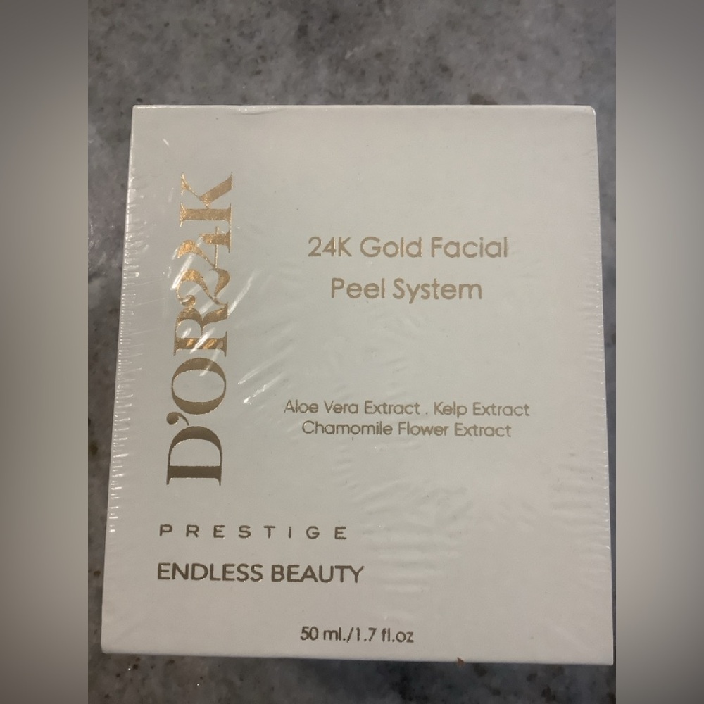 D’OR24K Gold Facial Peel System New in Box